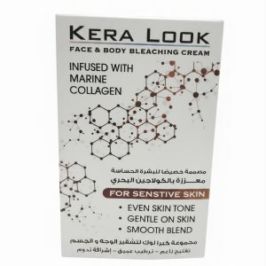 Kera Look Face & Body Bleaching Cream Kit*3